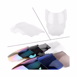 Motorcycle Windscreen Covers Screen Motorbikes Deflector Windshield For - Clear