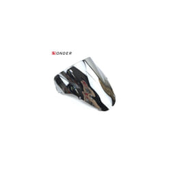 High-Quality Motorcycle Windshield Windscreen Double Bubble For Honda - Chrome