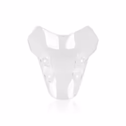 MT07 Motorcycle Windshield Screen Visor Windscreen Double Bubble Wind - Clear