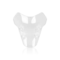 MT07 Motorcycle Windshield Screen Visor Windscreen Double Bubble Wind - Clear