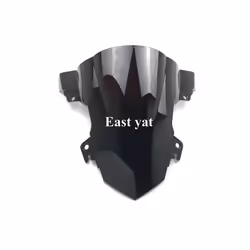For BMW S1000RR S1000 RR 2015 2016 2017 2018 Motorcycle Double Bubble - Black