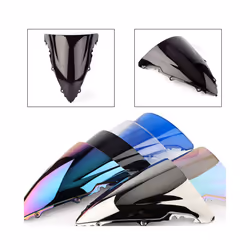 For Yamaha YZF-R6 YZF R6 YZFR6 2003 2004 2005 Motorcycle Double Bubble - black