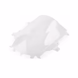 For Yamaha YZF 1000 R1 2015 2016 2017 2018 2019 black motorcycle Windshield - White