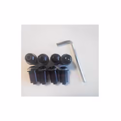 For Honda CBR600F4i CBR600 CBR 600 F4i 2001-2006 2002 2003 2004 2005 01 - black Screws