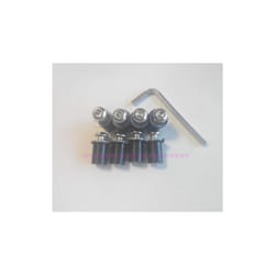 For Honda CBR600F4i CBR600 CBR 600 F4i 2001-2006 2002 2003 2004 2005 01 - silver Screws