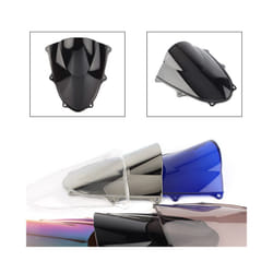 Windshield For Suzuki GSXR1000 GSX-R GSXR 1000 K17 2017-2021 Double Bubble - black