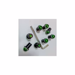 New For DUCATI Monster 696 796 1100 1100S Monster 1100 EVO Motorcycle - Green Screws
