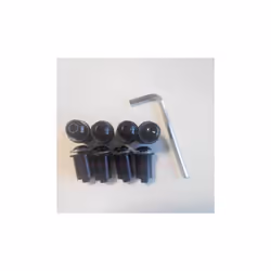New For DUCATI Monster 696 796 1100 1100S Monster 1100 EVO Motorcycle - BLACK Screws