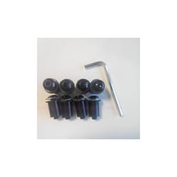 New For  Suzuki GSXR600 GSXR 600 GSXR750 GSXR 750 1996 1997 1998 1999 - BLACK Screws