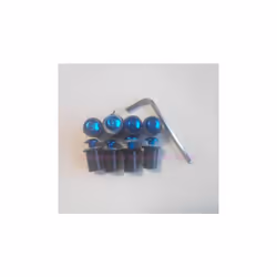 New For DUCATI Monster 696 796 1100 1100S Monster 1100 EVO Motorcycle - Blue Screws
