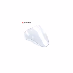 High-Quality Motorcycle Windshield Windscreen Double Bubble For Honda - Clear