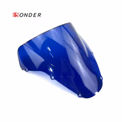 High-Quality Motorcycle Windshield Windscreen Double Bubble For Honda - Clear