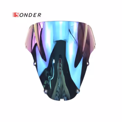High-Quality Motorcycle Windshield Windscreen Double Bubble For Honda - Clear