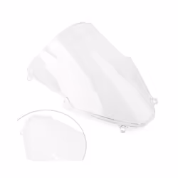 Motorcycle Windshield Windscreen Wind Screen Deflector For Honda CBR1000RR-R - Transparent