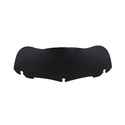 Motorcycle Windshield Windscreen for Harley Touring Street Electra Glide - 7 inch Wave Black