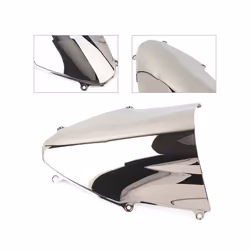 Motorcycle Windshield Windscreen Wind Screen Deflector For Honda CBR1000RR-R - Silver