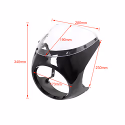 For Harley Sportster Bobber Touring Honda Motorcycle Universal Cafe Racer - 7