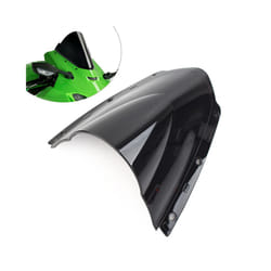 Motorcycle Windscreen Windshield Wind Screen Shield Protector For KAWASAKI - black
