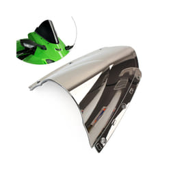 Motorcycle Windscreen Windshield Wind Screen Shield Protector For KAWASAKI - Silver