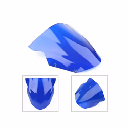 Motorcycle Windshield For Kawasaki ER6R ER6F ER-6 ER6 R F 2009 2010 2011 - Blue