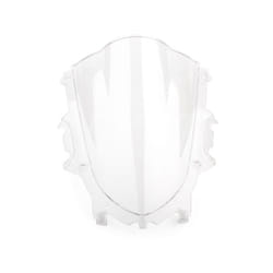For Yamaha YZF R25 R3 2019 2020 2021 2022 2023 Black Motorcycle Windshield - White
