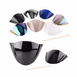 Motorcycle Windshield Windscreen Double Bubble For Ducati M1000 Monster - Deep-Iridium