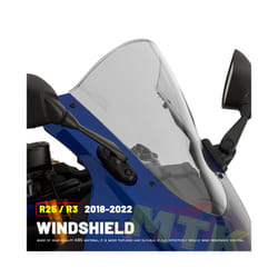 FOR YAMAHA YZF-R3 YZF-R25 YZF R3 YZFR3 yzfr3 yzf r3 yzf r25 yzfr25 18-22 - Transparent
