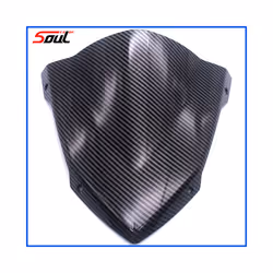 Motorcycle Sports Windshield Visor Windscreen Fits For YAMAHA MT03 MT-03 - Carbon