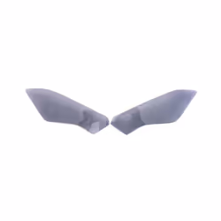 Motorcycle Headlight Guard Head Light Shield Screen Lens Cover Protector - Clear