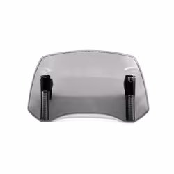 For BMW KAWASAKI YAMAHA HONDA SUZUKI Universal Motorcycle Windshield Extension - Grey