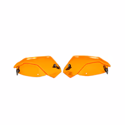 Motorcycle Handguard Windscreen Deflector HandShield Handguard Hand Guard - Orange