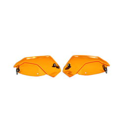 Motorcycle Handguard Windscreen Deflector HandShield Handguard Hand Guard - Orange