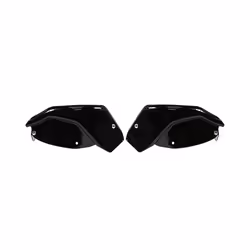 Motorcycle Handguard Windscreen Deflector HandShield Handguard Hand Guard - Black