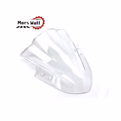 Windshield WindScreen Double Bubble Motorcycle Wind Screen For KAWASAKI - Clear