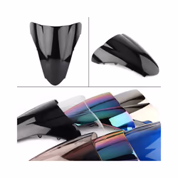 Motorcycle Windscreen Covers Screen Motorbikes Deflector Windshield For - Black