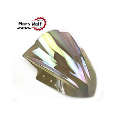 Windshield WindScreen Double Bubble Motorcycle Wind Screen For KAWASAKI - Beige