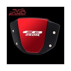 Motorcycle CNC Wind Deflector Front Screen Windscreen Accessories For - Red