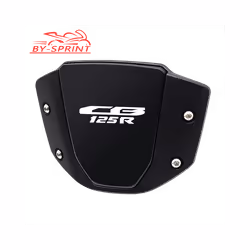 Motorcycle CNC Wind Deflector Front Screen Windscreen Accessories For - Red