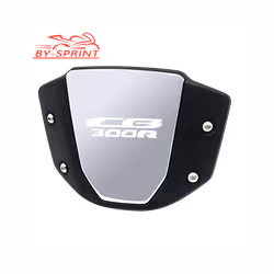 Motorcycle CNC Wind Deflector Front Screen Windscreen Accessories For - CB300R Silver