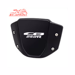 Motorcycle CNC Wind Deflector Front Screen Windscreen Accessories For - Black