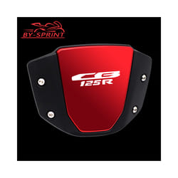Motorcycle CNC Wind Deflector Front Screen Windscreen Accessories For - CB125R Red
