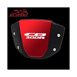 Motorcycle CNC Wind Deflector Front Screen Windscreen Accessories For - CB300R Red
