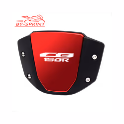 Motorcycle CNC Wind Deflector Front Screen Windscreen Accessories For - CB150R Red