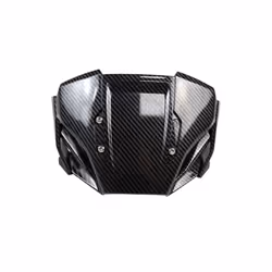For HONDA CB650R 2019 2020 2021 CB 650R CB 650 R Motorcycle Windshield - Carbon fiber pattern
