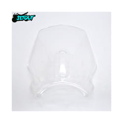 Motorcycle cafe motor wind deflector windshield deflector For HONDA CB125R - Clear
