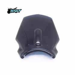 Motorcycle cafe motor wind deflector windshield deflector For HONDA CB125R - Clear