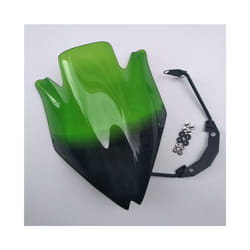 Smoke Black Motorbike Windshield Fit For Kawasaki Z750 Z750R Z750 2007 - Green