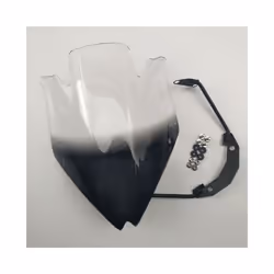 Smoke Black Motorbike Windshield Fit For Kawasaki Z750 Z750R Z750 2007 - Clear
