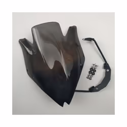 Smoke Black Motorbike Windshield Fit For Kawasaki Z750 Z750R Z750 2007 - Clear