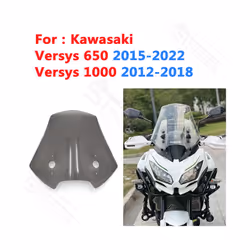 For Kawasaki Versys 650 Versys650 KLE650 2015-2022 KLZ1000 Versys1000 - Black